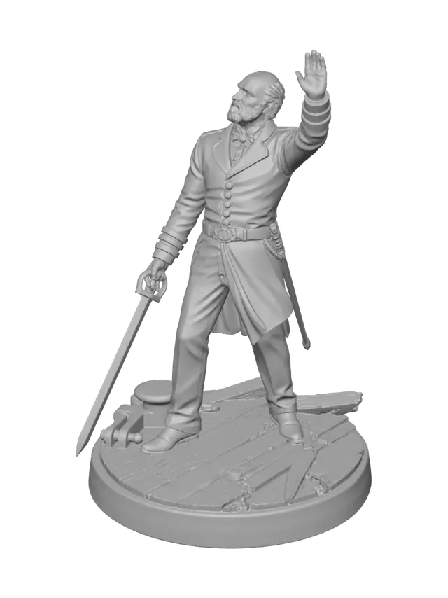 3D model for Captain's Salute