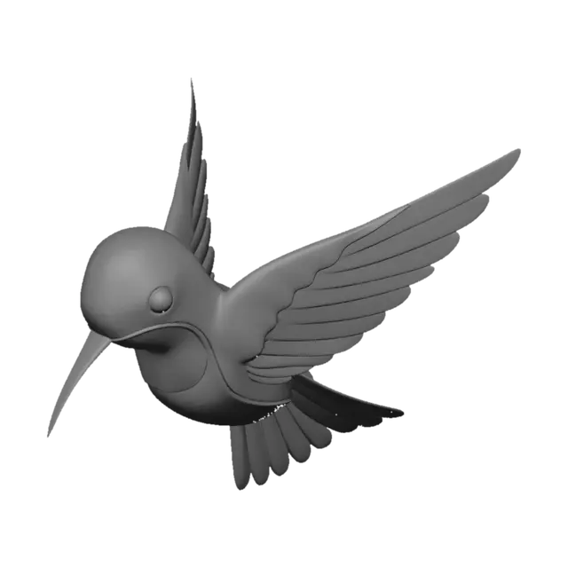 3D model for Luminous Hummingbird