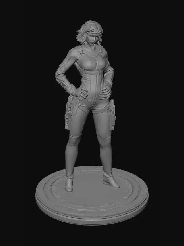 3D model for Crimson Sentinel