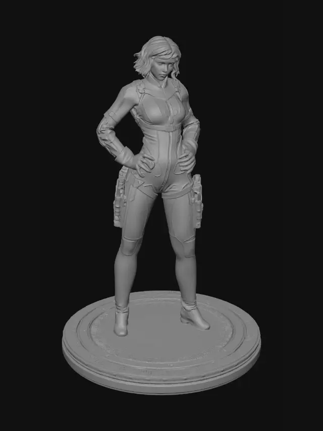 3D model for Crimson Sentinel