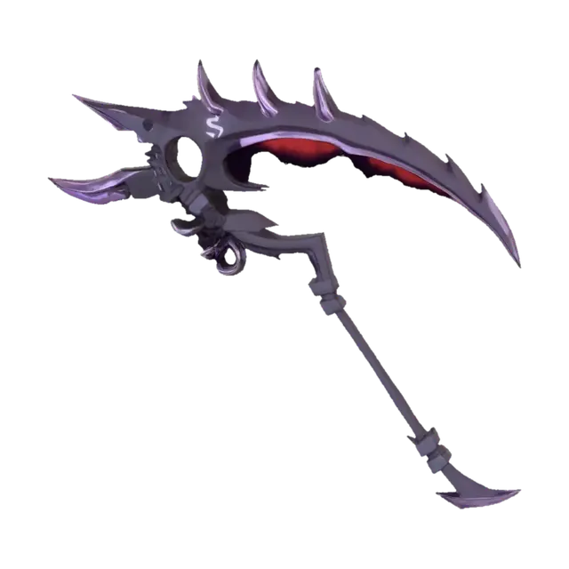 Voidshard Reaper 3D model, vytvořený pomocí AI