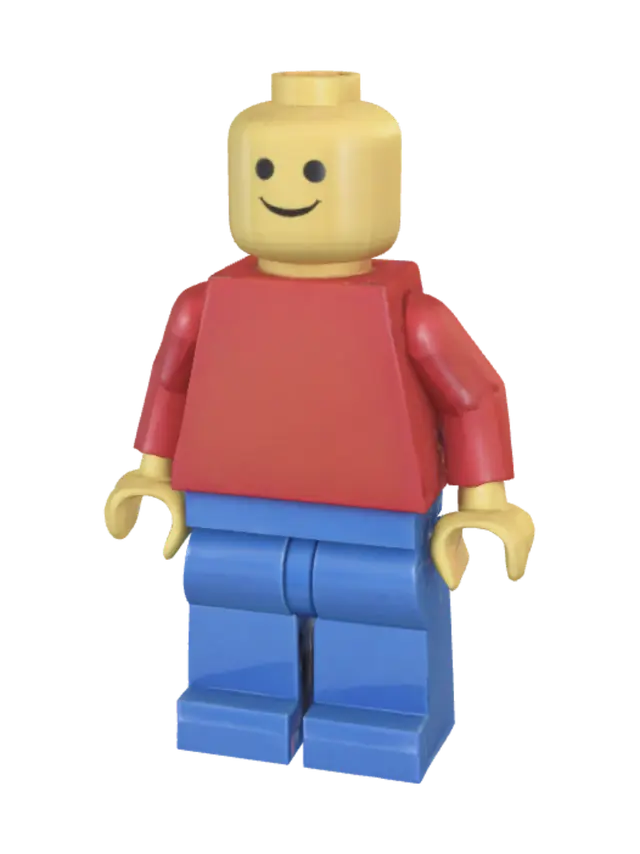 3D model for LEGO Figure Portrait