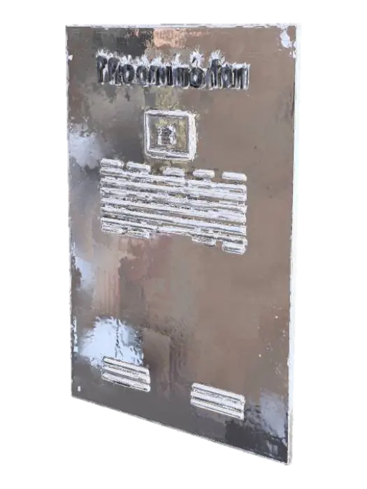 Card Title: Promotion Description: Your efforts do not go unnoticed! You are… 3D model, vytvořený pomocí AI