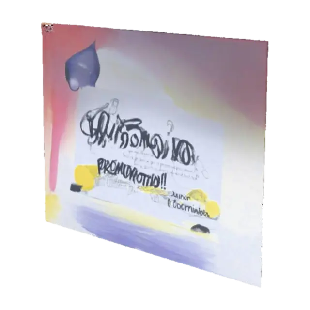 Card Title: Promotion Description: Your efforts do not go unnoticed! You are… 3D model, vytvořený pomocí AI