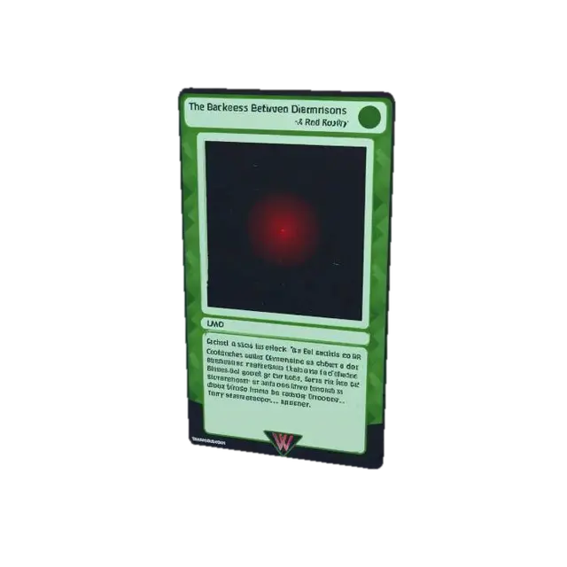 3D model for SCP-3301 card: Darkness Between Dimensions