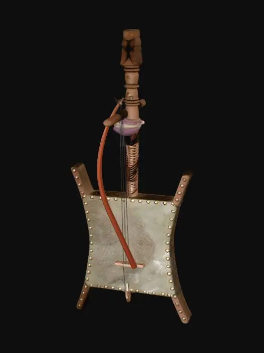 3D model for Bow drill fire starter
