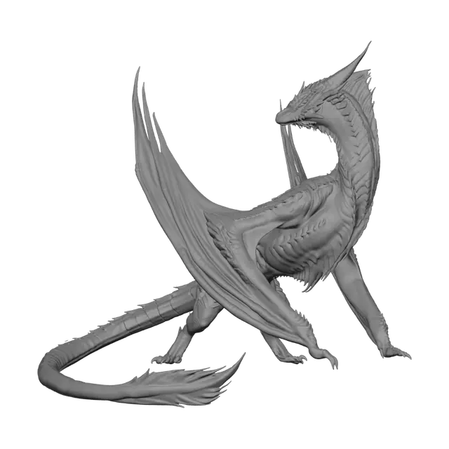 3D model for Sunfire Dragon