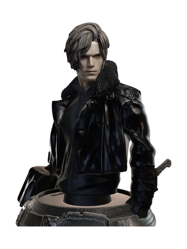 Leon Kennedy - Residentevil 3D model, vytvořený pomocí AI