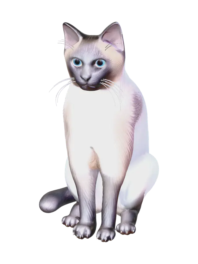 Modello 3D Stylized Cat Reference - Catmodel, generato dall’IA