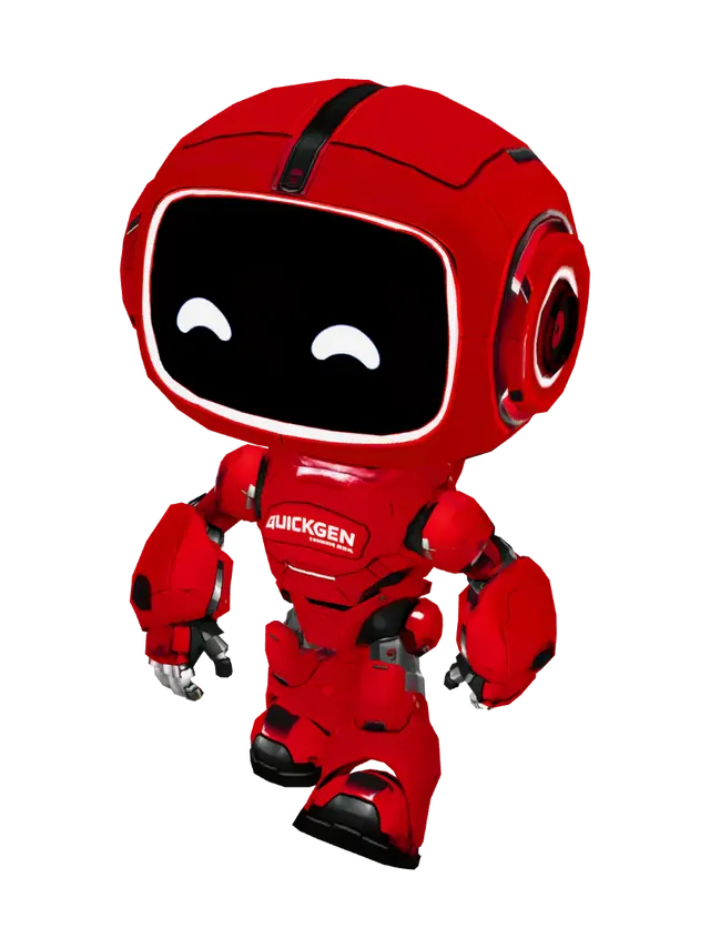 3D model for Crimson Bot