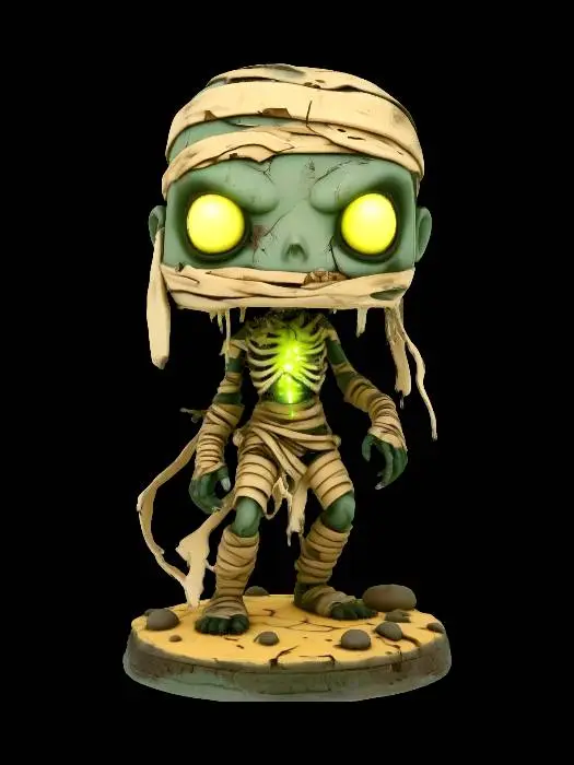 3D model for Bandagebound Mummy