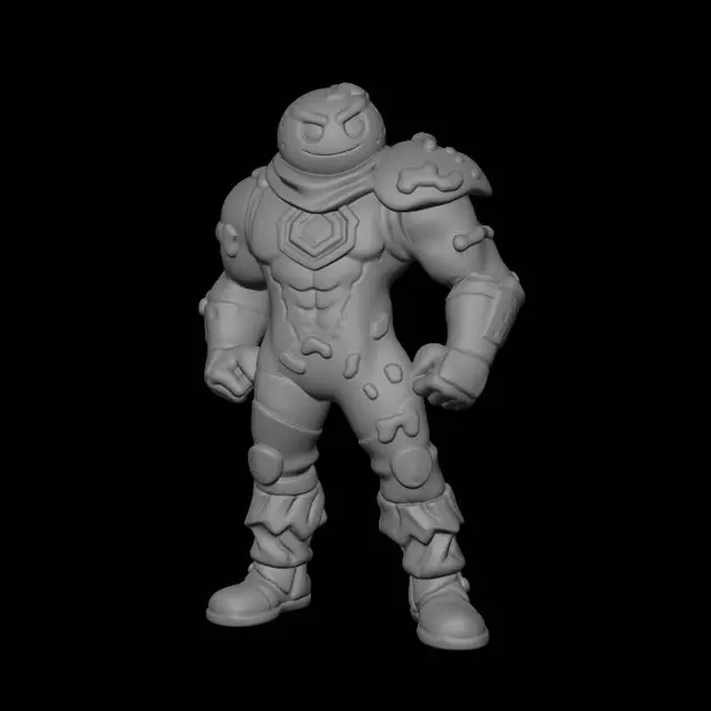 3D model for Gourd Guardian