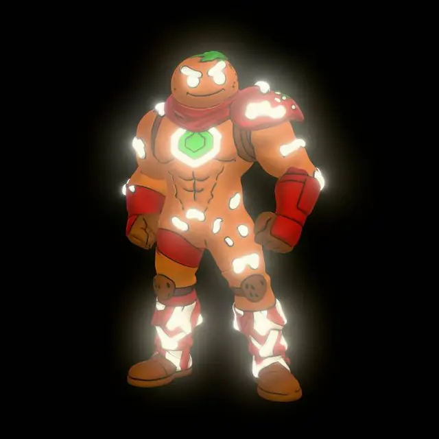 3D model for Gourd Guardian