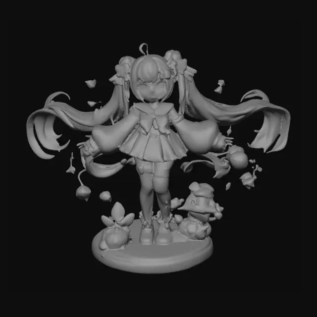 3D model for Pastel Star Idol