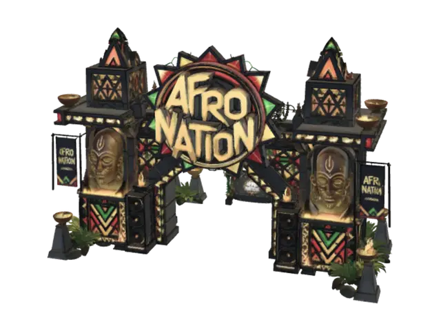 3D model for Afro Nation Entrance Arch