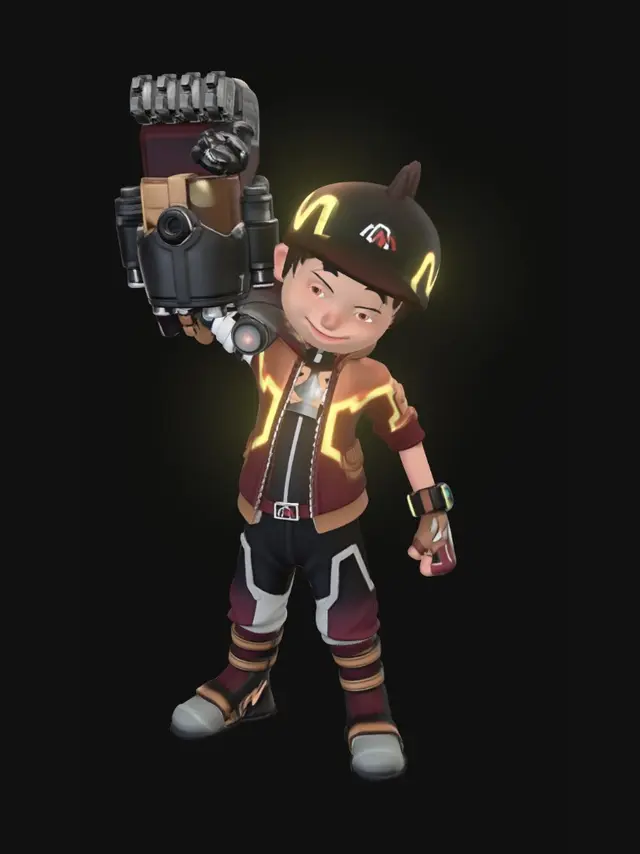 3D model for Mech Gauntlet Hero