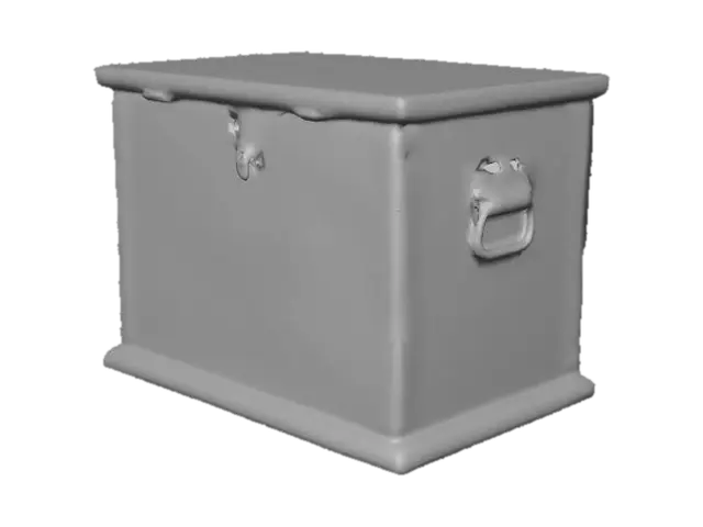 3D model for Old Wooden Chest