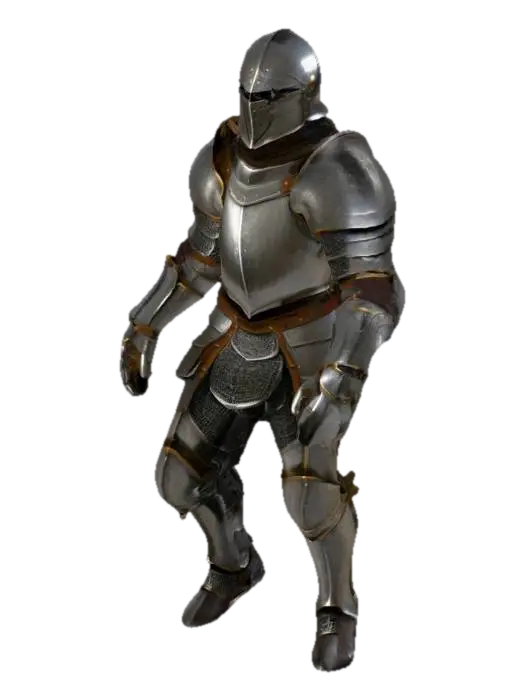3D model for Knight in Armor
