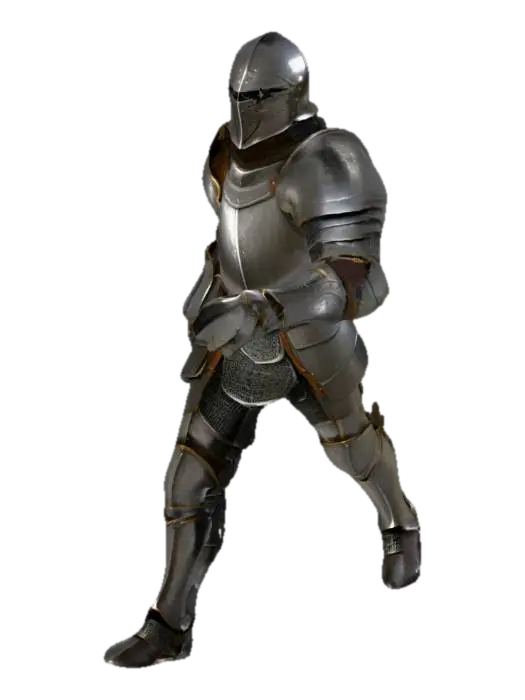 3D model for Knight in Armor