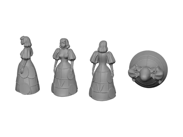 3D model for Metallic Duchess