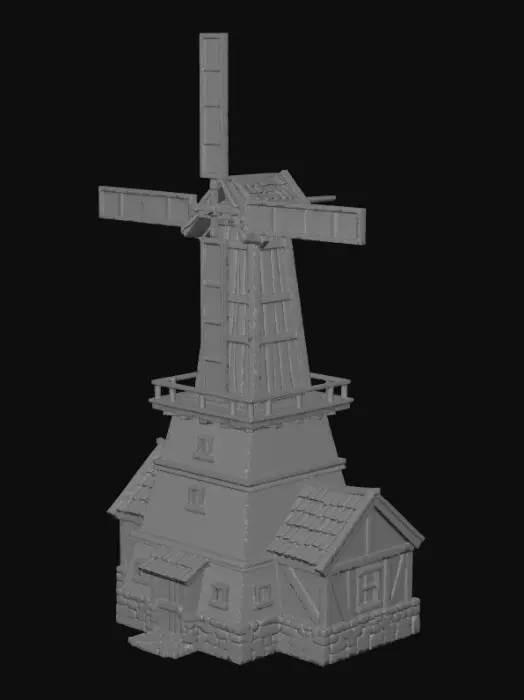 3D model for Timberwind Windmill
