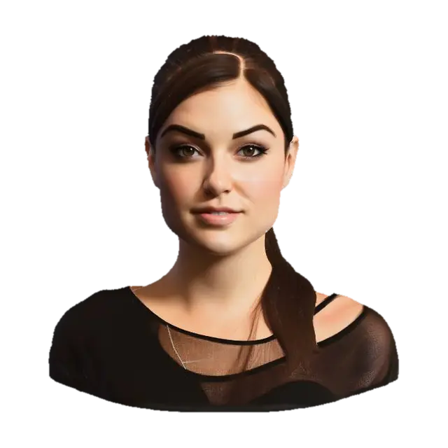 Portrait on Blue Background - Grey 3D model, vytvořený pomocí AI