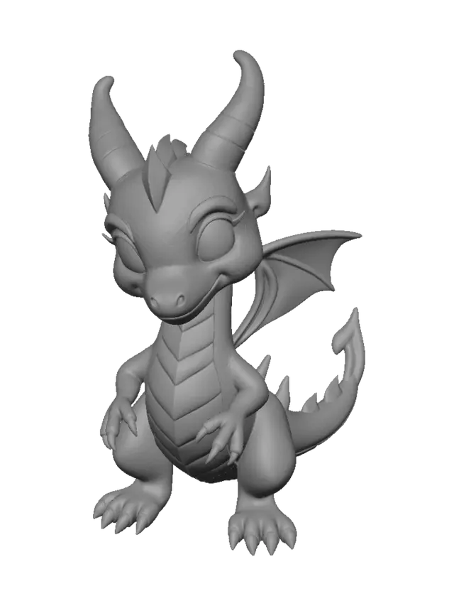 3D model for Zym smok z serialu the dragon prince