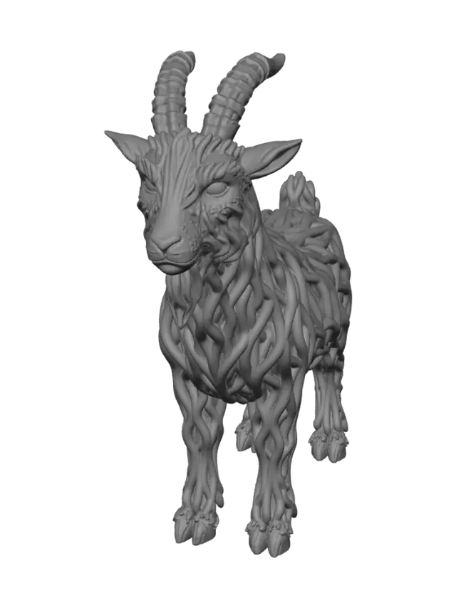 3D model for Lattice Goat