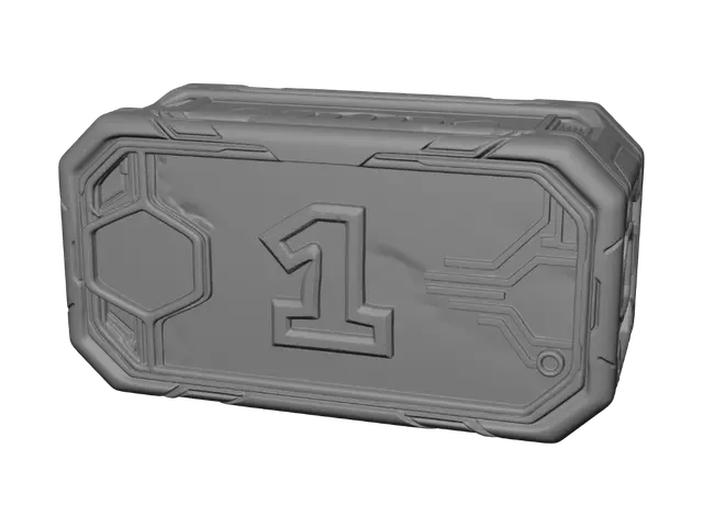 3D model for Galaktický Kredit Blueprint