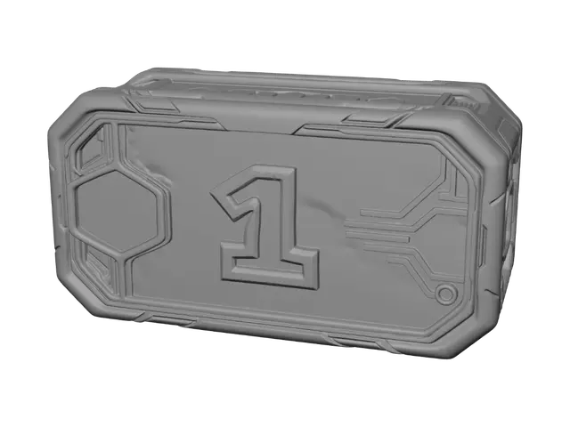 3D model for Galaktický Kredit Blueprint