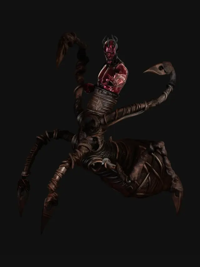 3D model for Crimson Demon on the Iron Scorpion