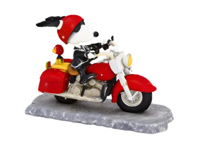 Motorcycle Adventure Snoopy 3D model, vytvořený pomocí AI
