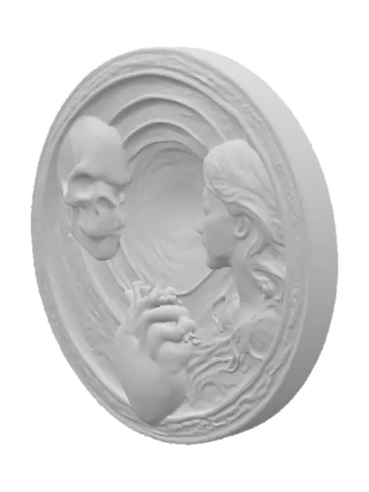 3D model for Eternal Dichotomy, #PBR#