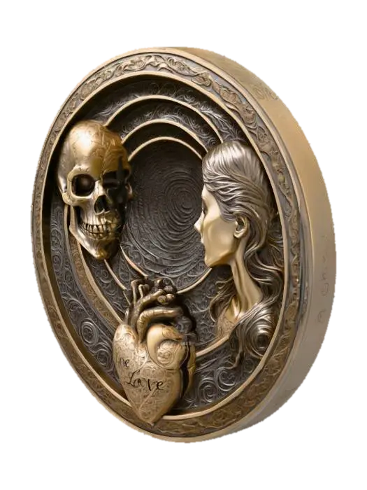 3D model for Eternal Dichotomy, #PBR#