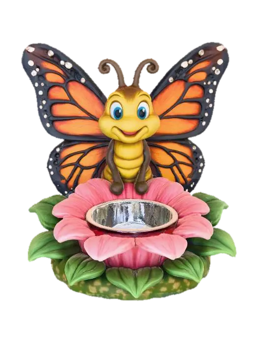 Butterfly Blossom Holder 3D model, vytvořený pomocí AI