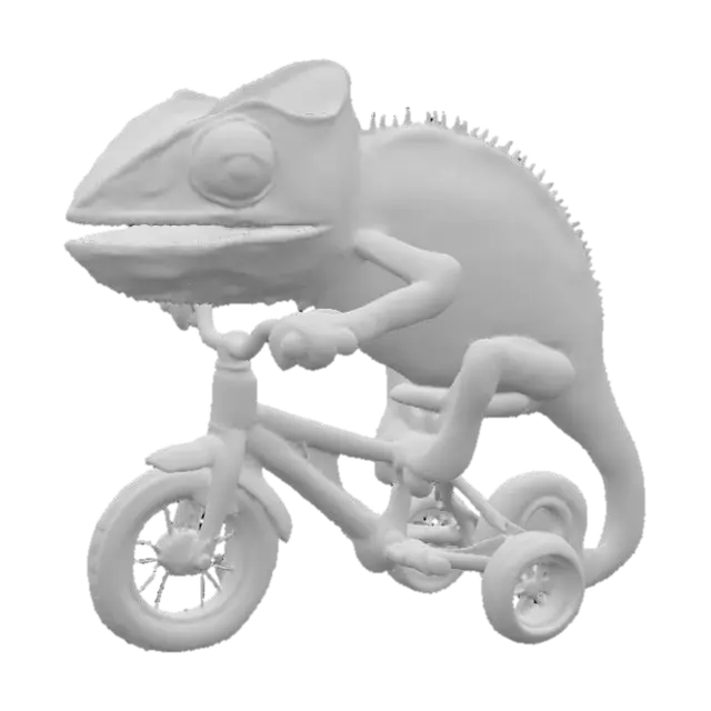 3D model for Chameleon Cyclist