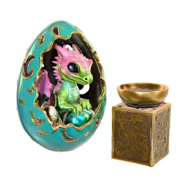 Dragon Hatchling Arrival 3D model, vytvořený pomocí AI