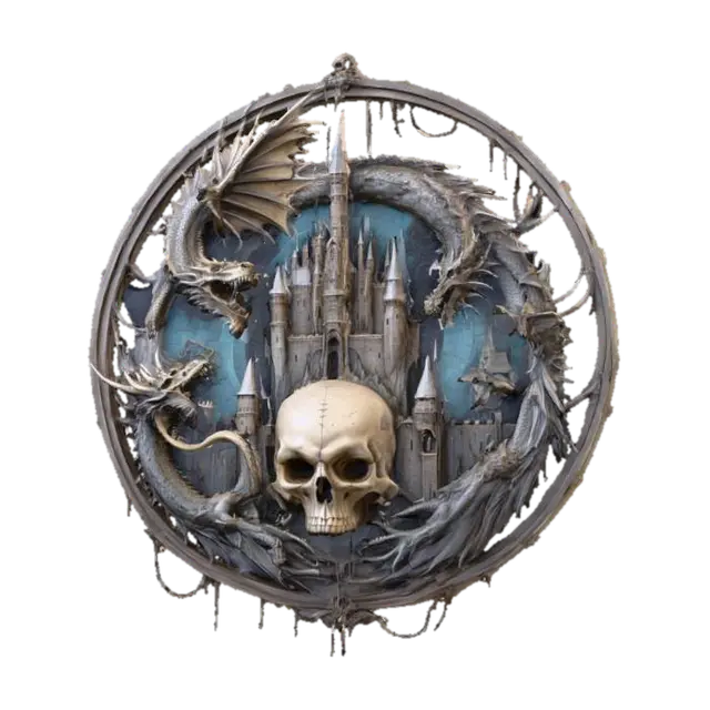 Eternal Dominion rrc custom - Hanger 3D model, vytvořený pomocí AI
