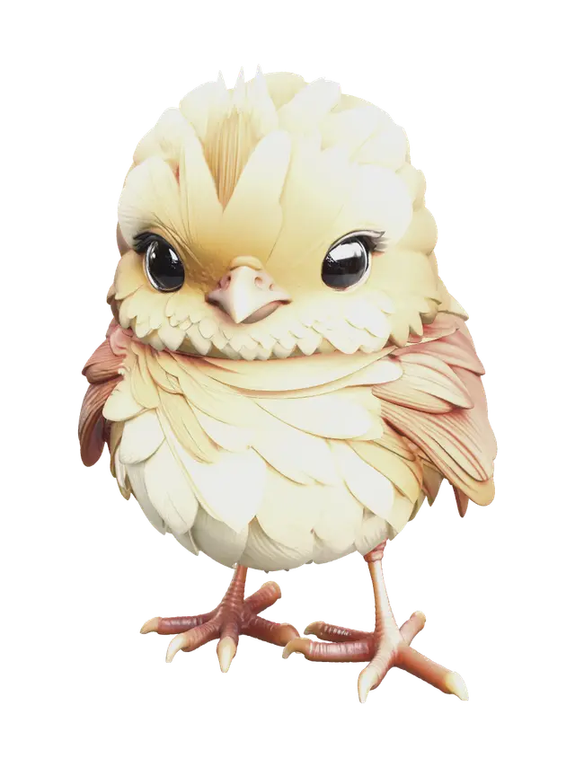 3D model for Chicken Little Girl