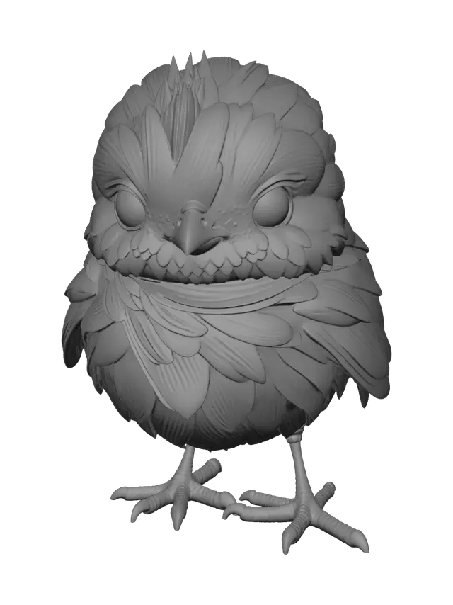 3D model for Chicken Little Girl