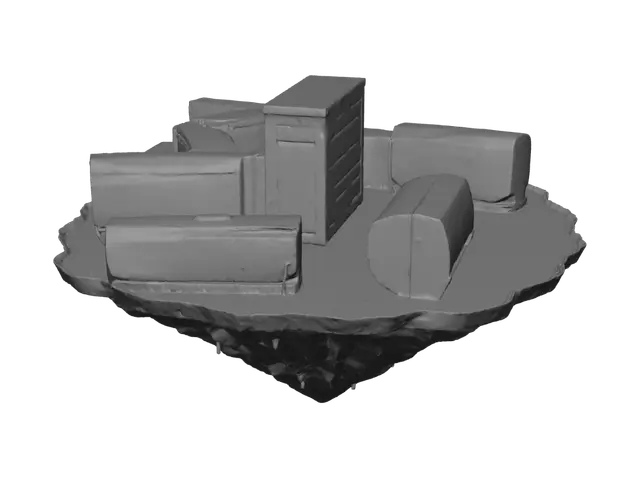 3D model for Chill Island
