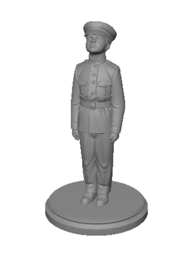 3D model for Young Soldier