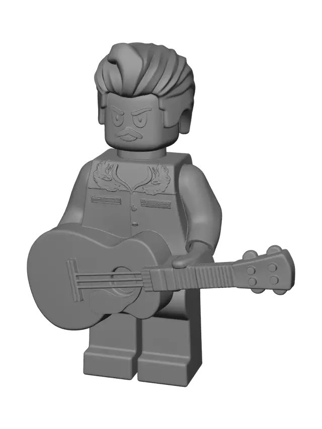 3D model for Realistic Lego Man