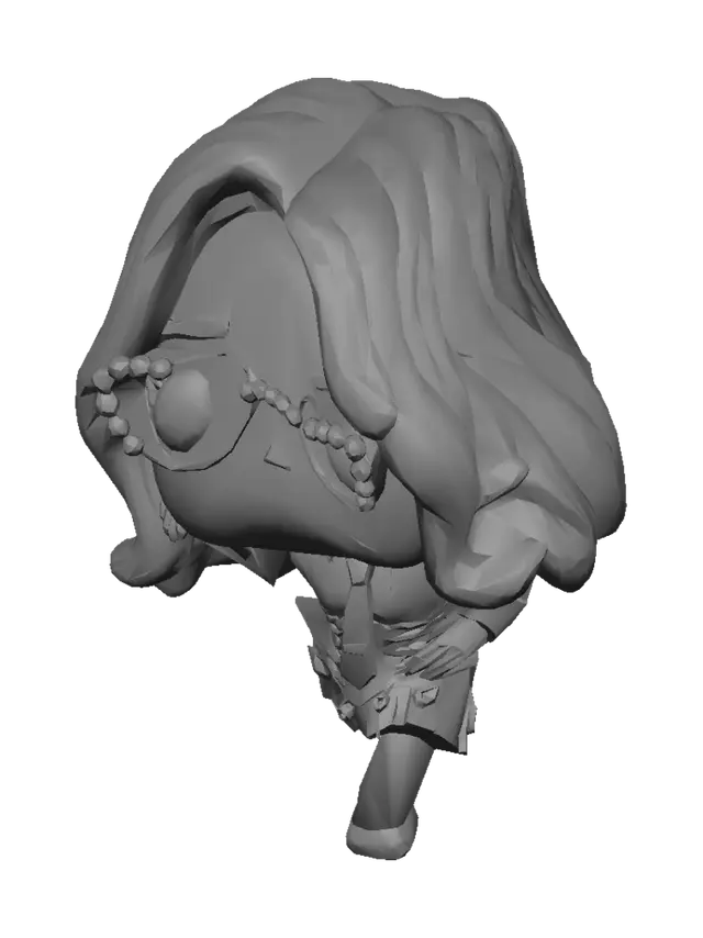 3D model for Pearl-Glassed Pop Princess