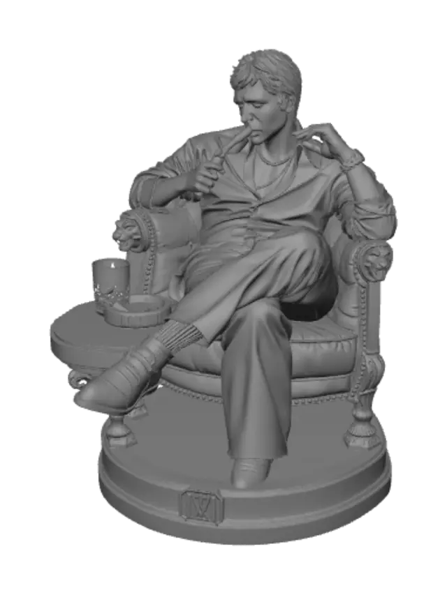 3D model for Scarface's Throne