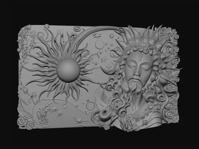 3D model for Sun and Moon Reverie