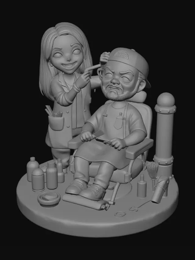 3D model for Tooth and Trim