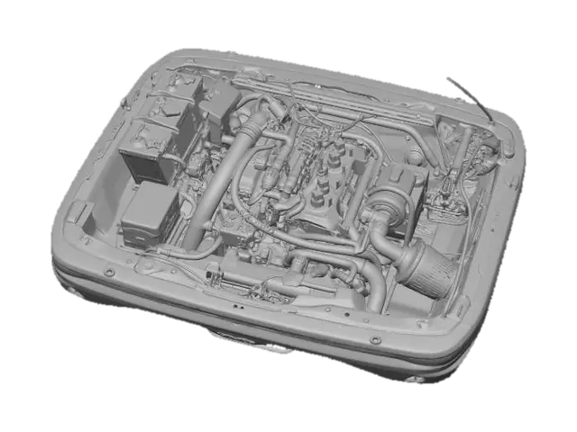 3D model for Suzuki Jimny engine