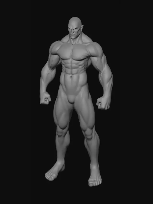 3D model for Grey Colossus