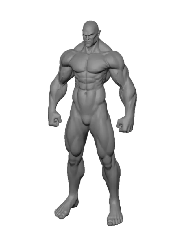 3D model for Grey Colossus